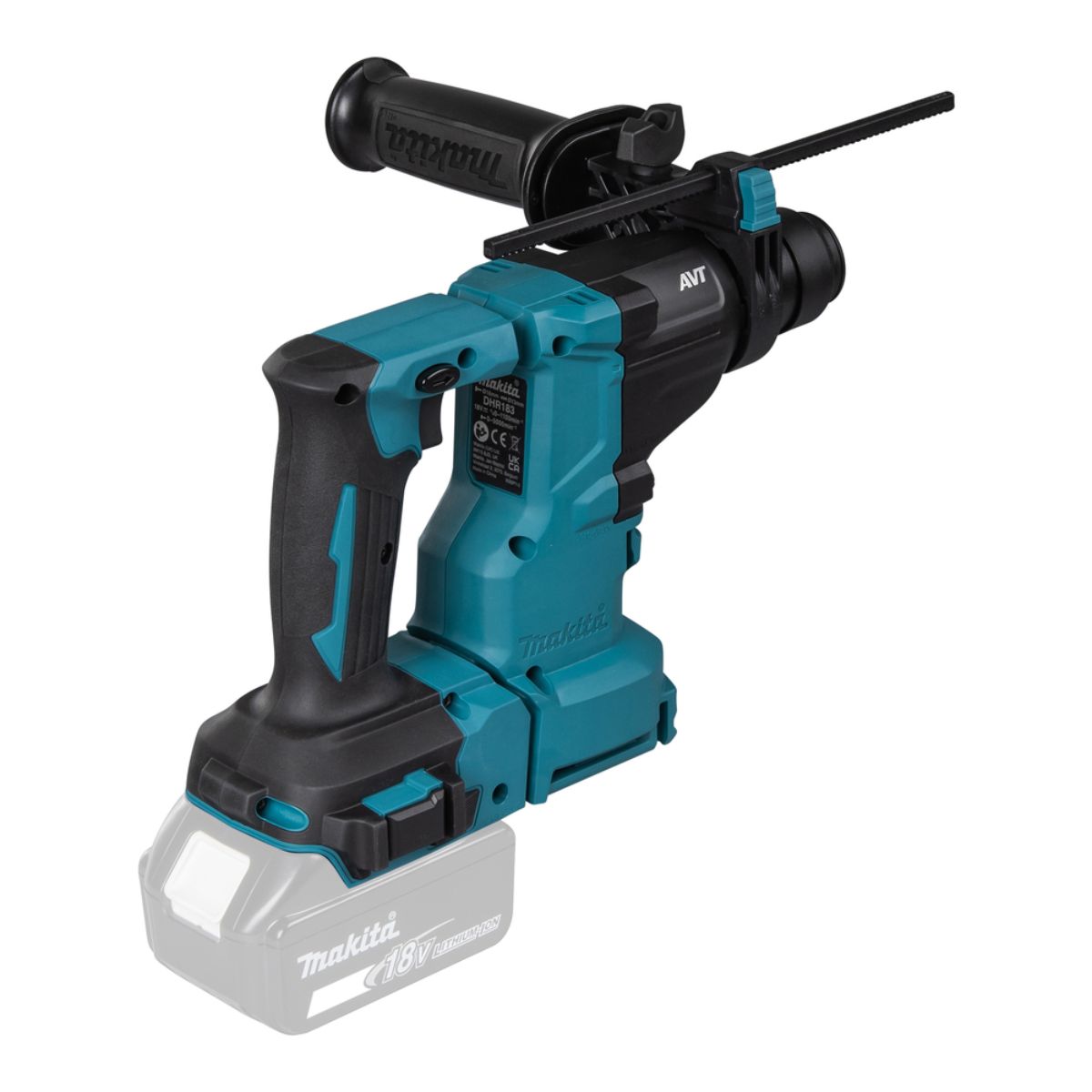 Makita Akku-Kombihammer für SDS-PLUS 18V (ohne Akku, ohne Ladegerät) DHR183Z