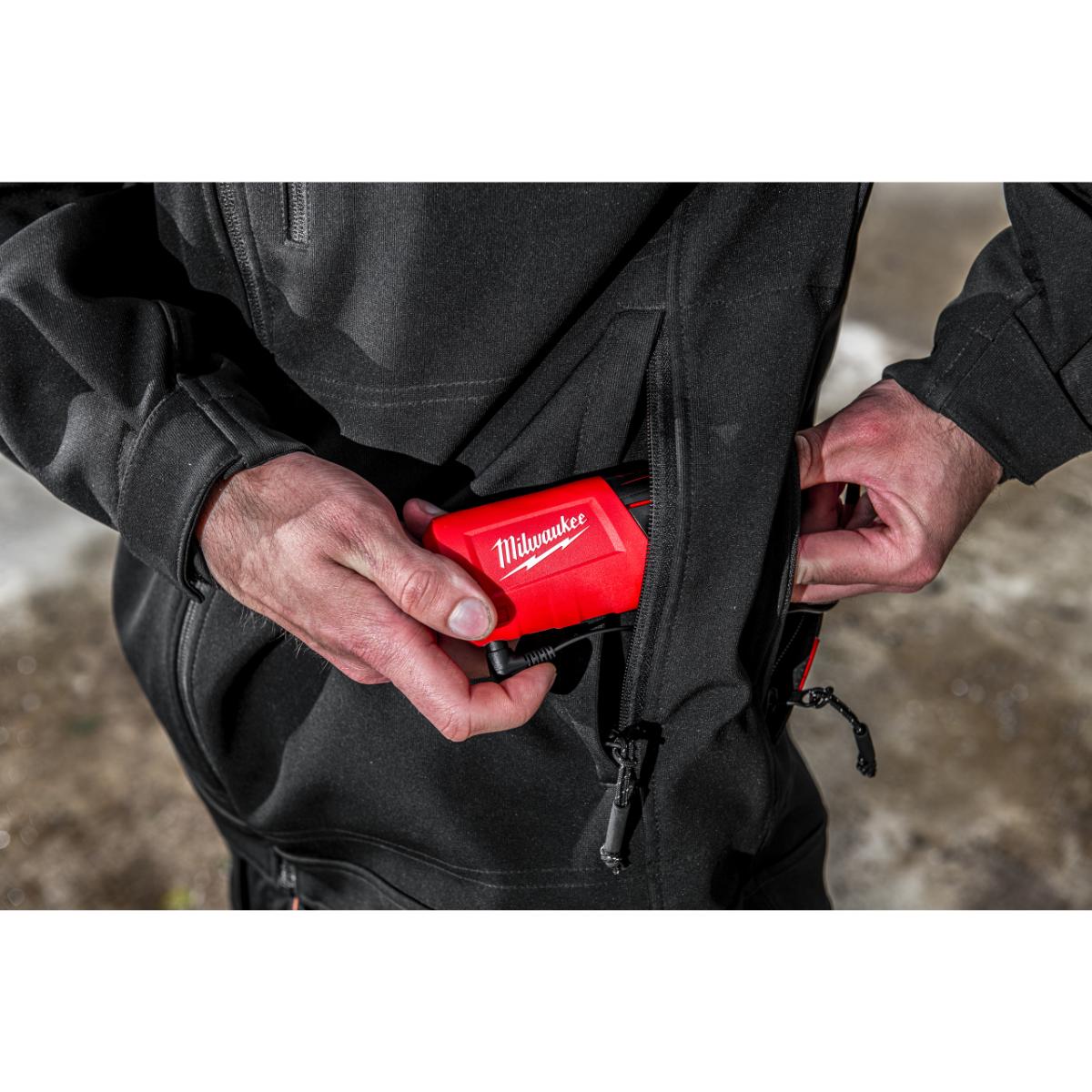 Milwaukee Akku-Thermo-Jacke Herren schwarz