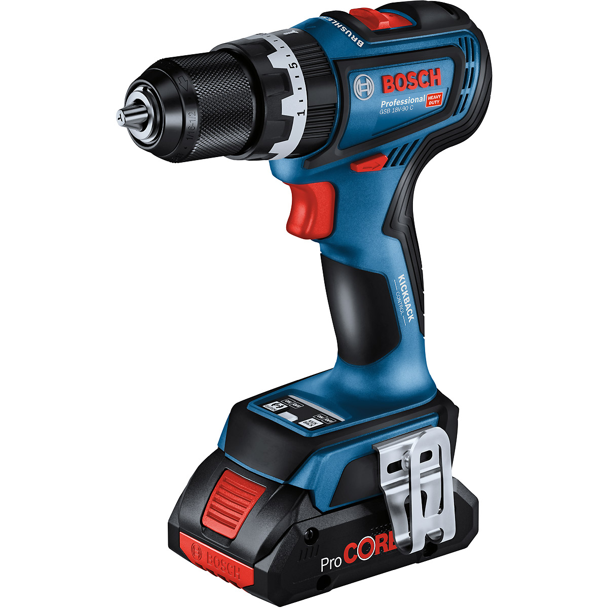 Bosch Akku-Schlagbohrschrauber GSB 18V-90 C mit L-BOXX