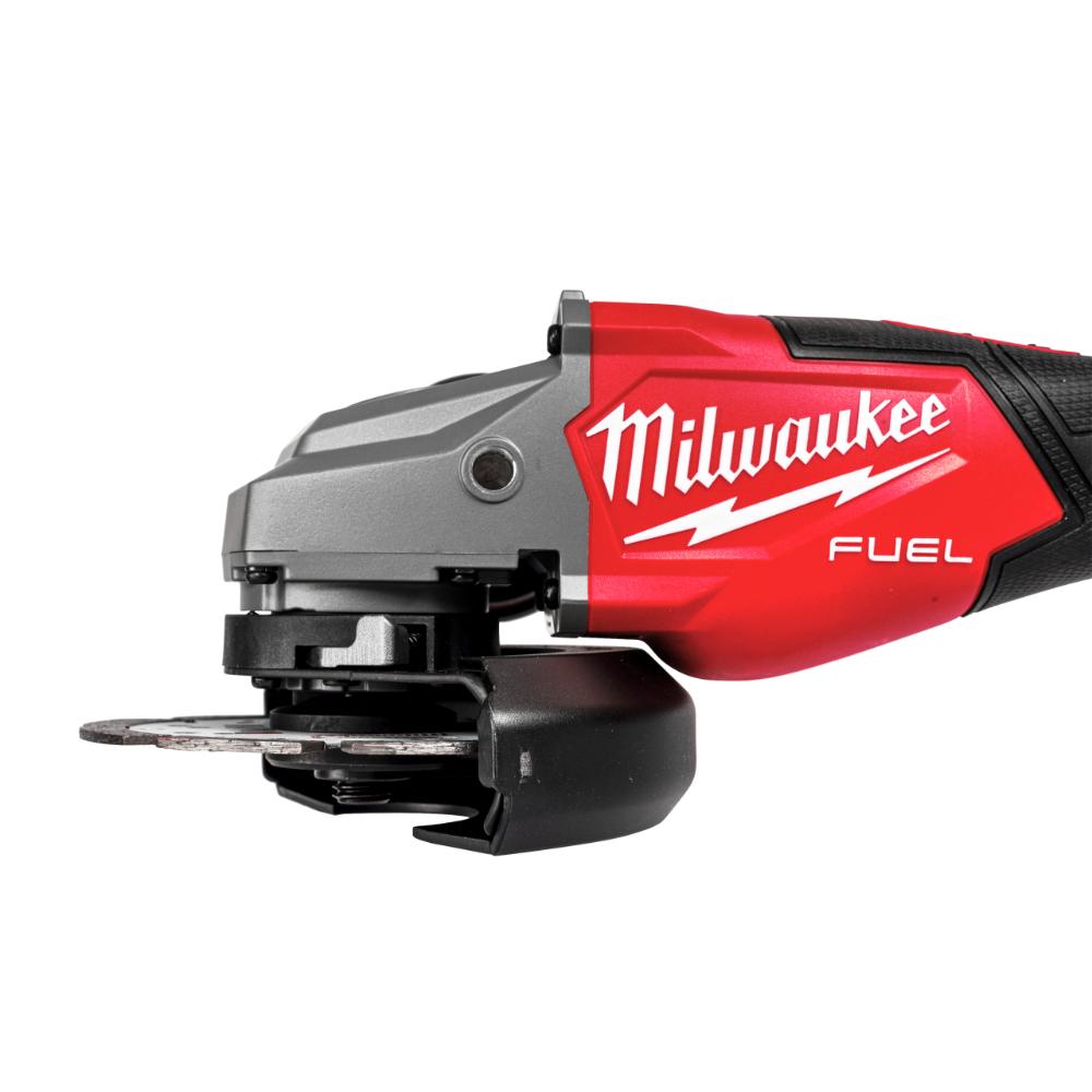 Milwaukee M18 FUEL Akku-Hochleistungswinkelschleifer 125mm mit Schiebeschalter Gen 2 - M18FHSAG125XB