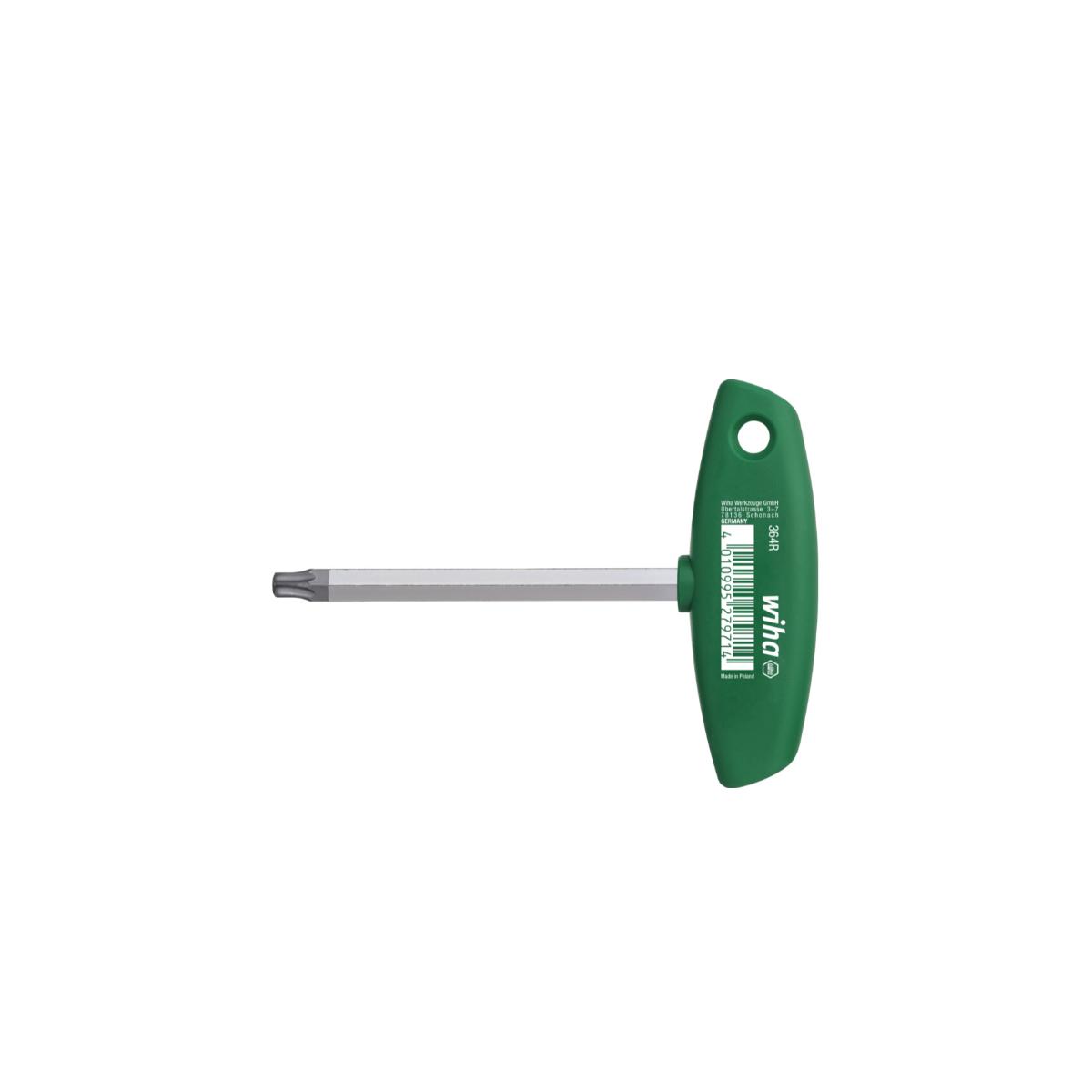 Wiha Stiftschlüssel mit Quergriff TORX MagicSpring mattverchromt