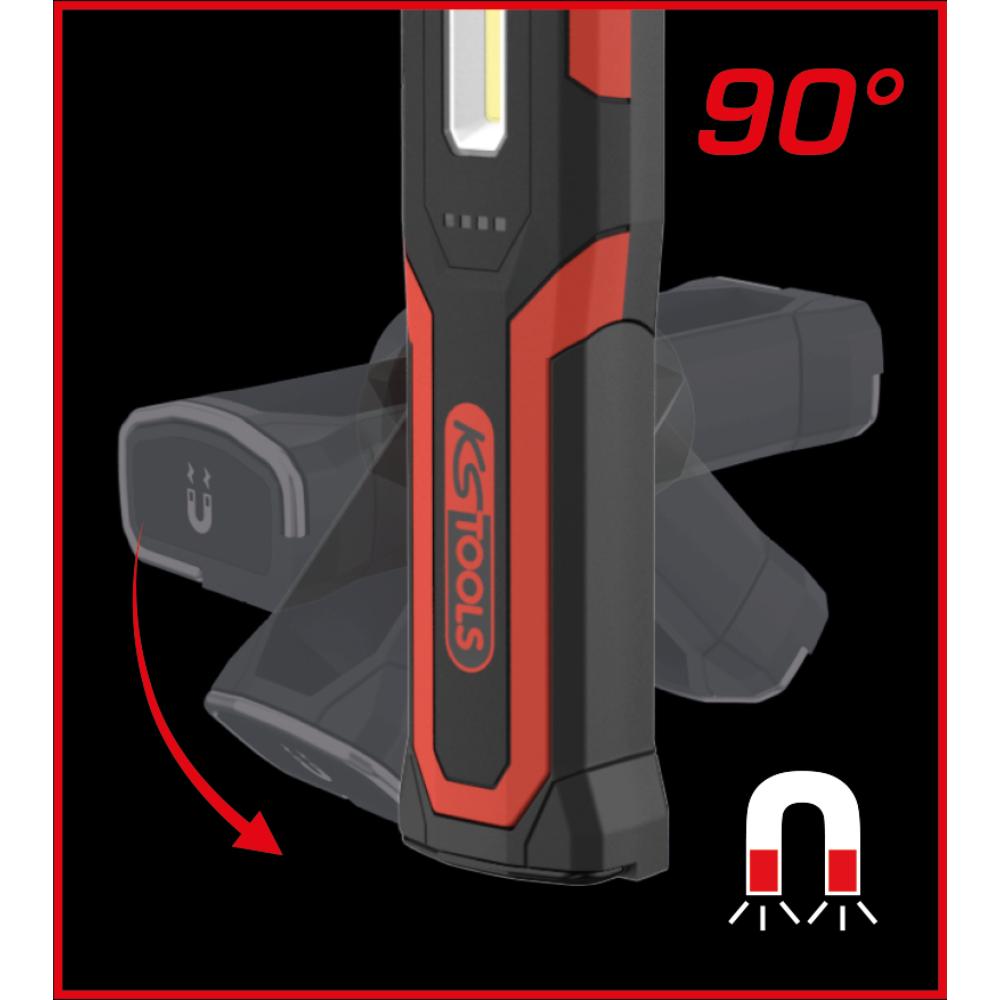 KS Tools eQiUltimateBEAM Handleuchte 1100 Lumen