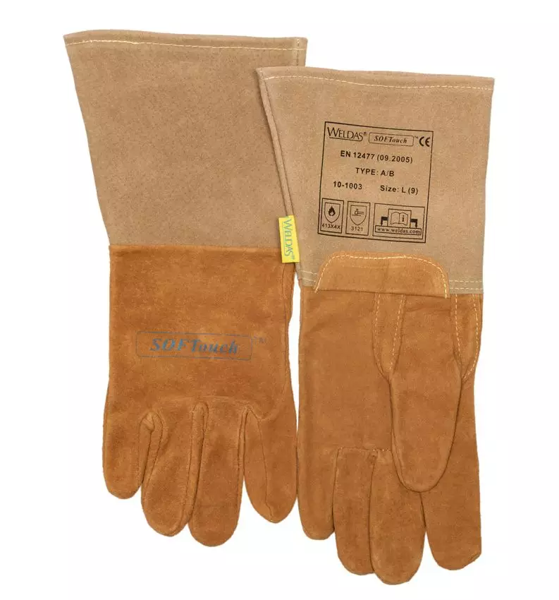 ELMAG 5-Finger-Schweißerhandschuhe WELDAS 10-1003 XL