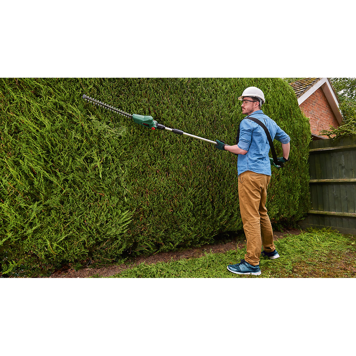 Bosch Akku-Teleskop-Heckenschere UniversalHedgePole 18 - Solo Version