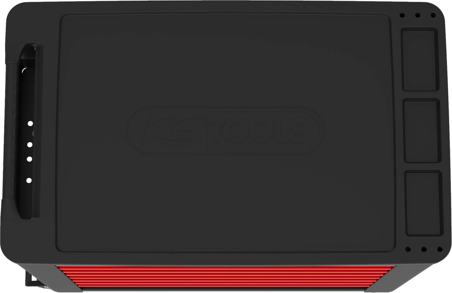 KS Tools PERFORMANCEplus P20 SCHWARZ-ROT Werkstattwagen mit 8 Schubladen