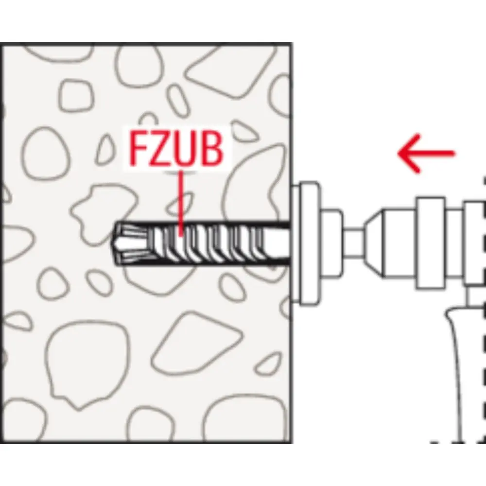 Fischer Zykon-Steigeisenbefestigung FZA 14x40 ST A4