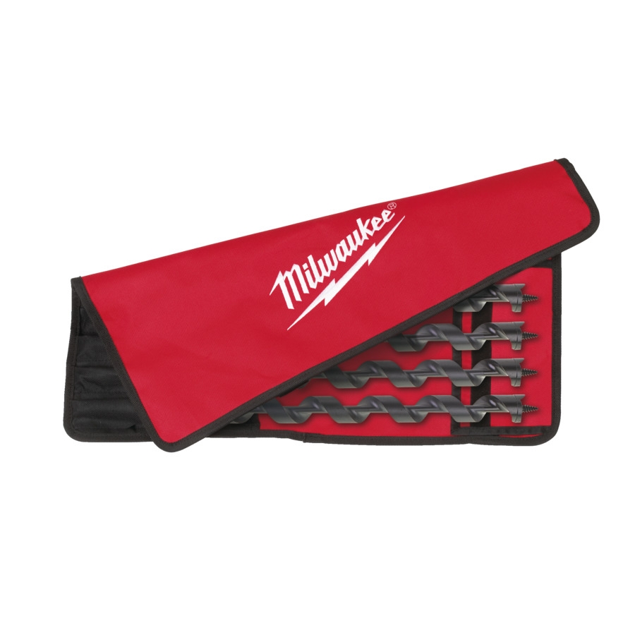 Milwaukee - SHOCKWAVE Schlangenbohrer-Set 4-teilig