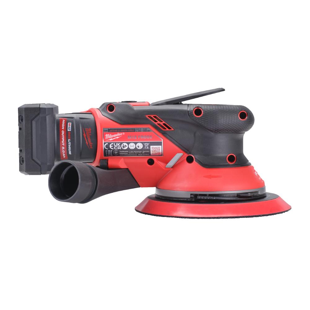 Milwaukee M12 FUEL Akku-Exzenterschleifer 150 mm M12FROS5-502X