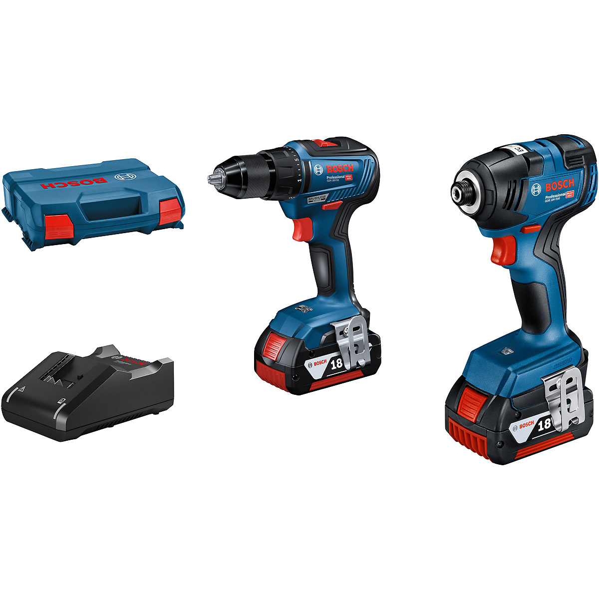 Bosch Combo Kit GDR 18V-200 + GSR 18V-55