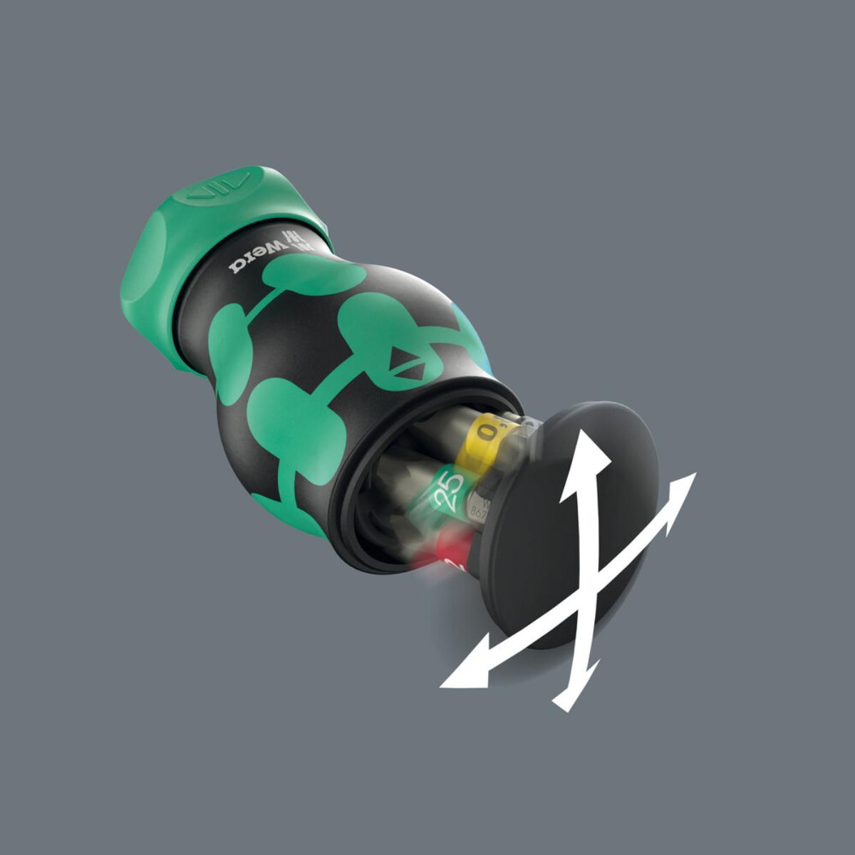 Wera Kraftform Kompakt Stubby Magazin RA 2, 6-teiliges Set