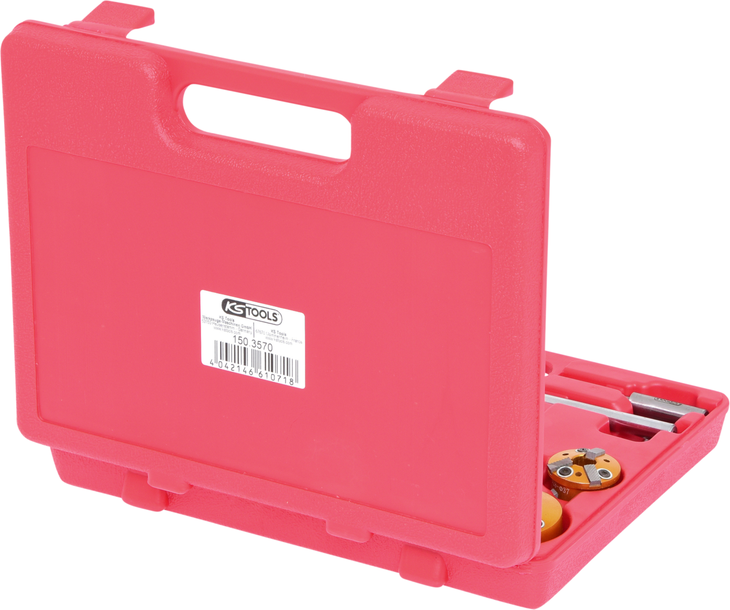 KS Tools Universal Ventilfräser-Satz zur Ventilsitzbearbeitung, 12-tlg