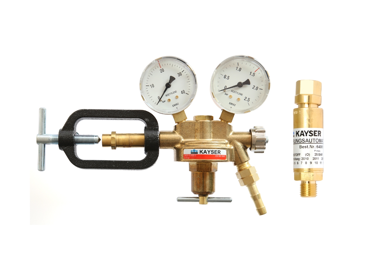 ELMAG Azetylen-Druckregler-Set