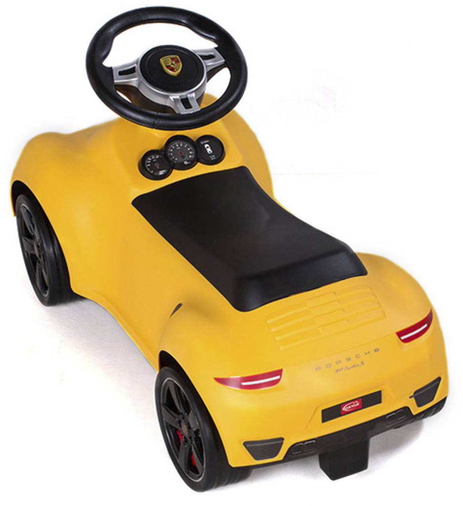 KS Tools Kinderauto Porsche 911, gelb