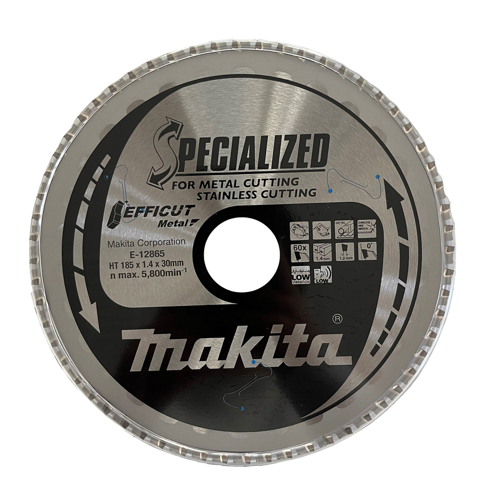 Makita Sägeblatt 185x1,4x30, 60Z EFFICUT, Metall - E-12865