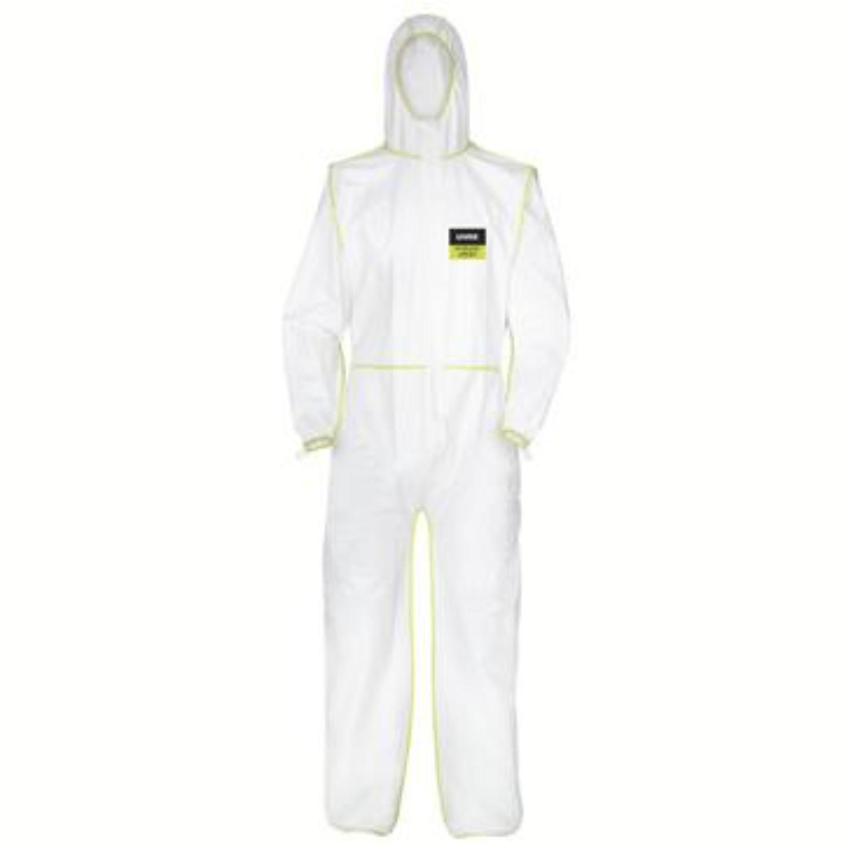 Uvex 5/6 comfort Einwegschutz-Overall weiß/lime