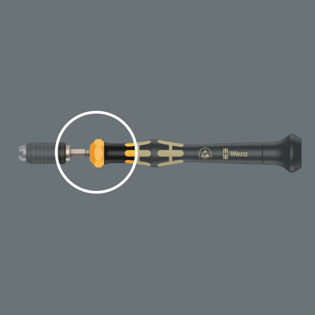 Wera 1460 ESD Drehmomentschraubendreher + Schnellwechselfutter