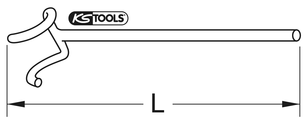 KS Tools BRONZEplus B-Handradschlüssel
