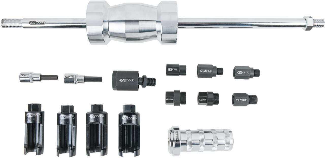 KS Tools Universal Injektoren-Auszieh-Satz, 14-tlg