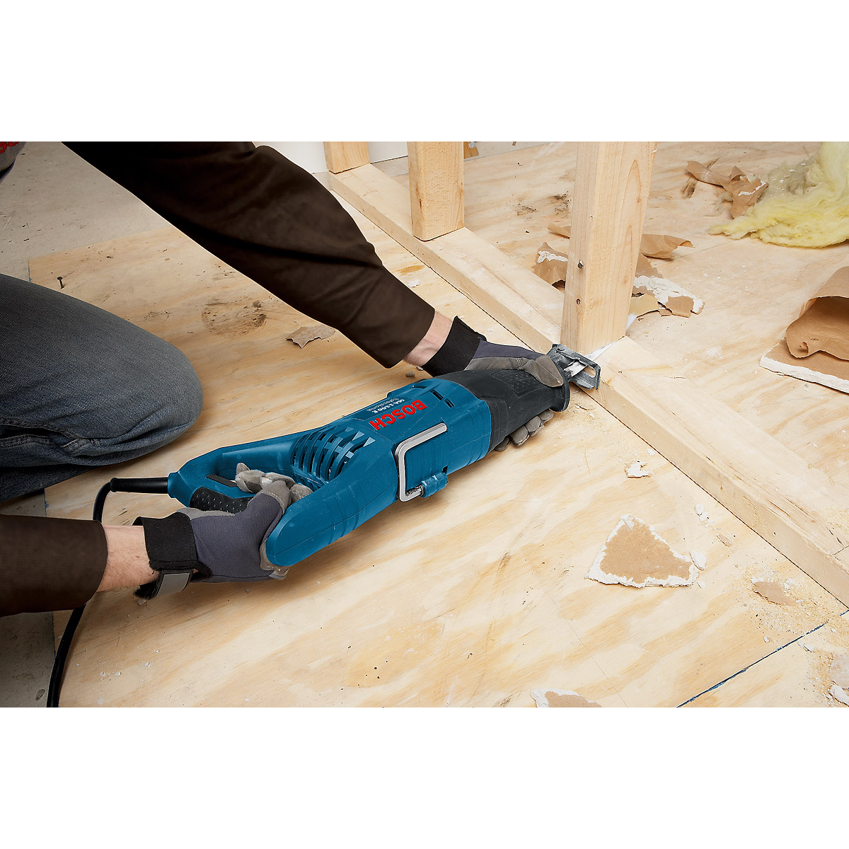 Bosch Säbelsäge GSA 1100 E, Sägeblatt Metall S 123 XF, Sägeblatt Holz S 2345 X