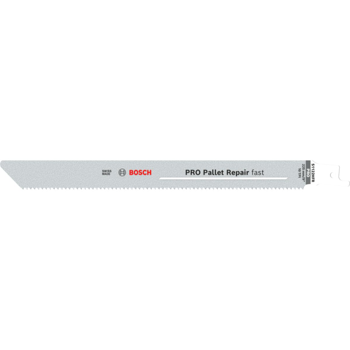 Bosch PRO Pallet Repair fast S1122HFR Blatt,0,9 x 19 x 225 mm
