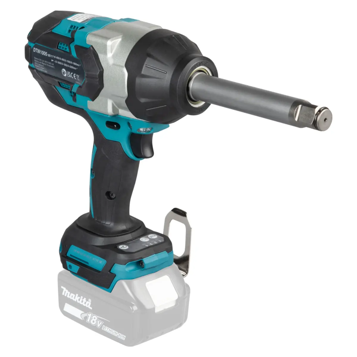 Makita Akku-Schlagschrauber LXT 18V 3/4 Zoll 1.360 Nm - Langschaft Version - DTW1005Z