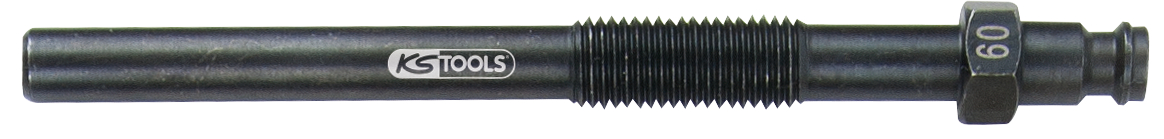 KS Tools Glühkerzen Adapter, M10x1,25 mit Außengewinde, Länge 120 mm
