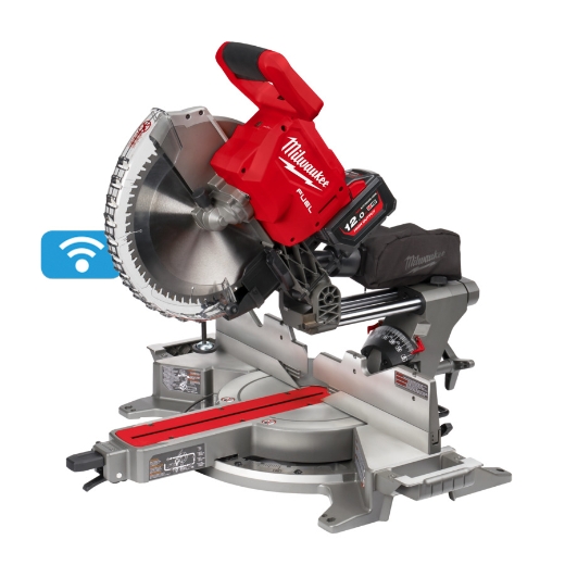 Milwaukee FUEL Akku-Kapp- und Gehrungssäge M18 FMS305-121