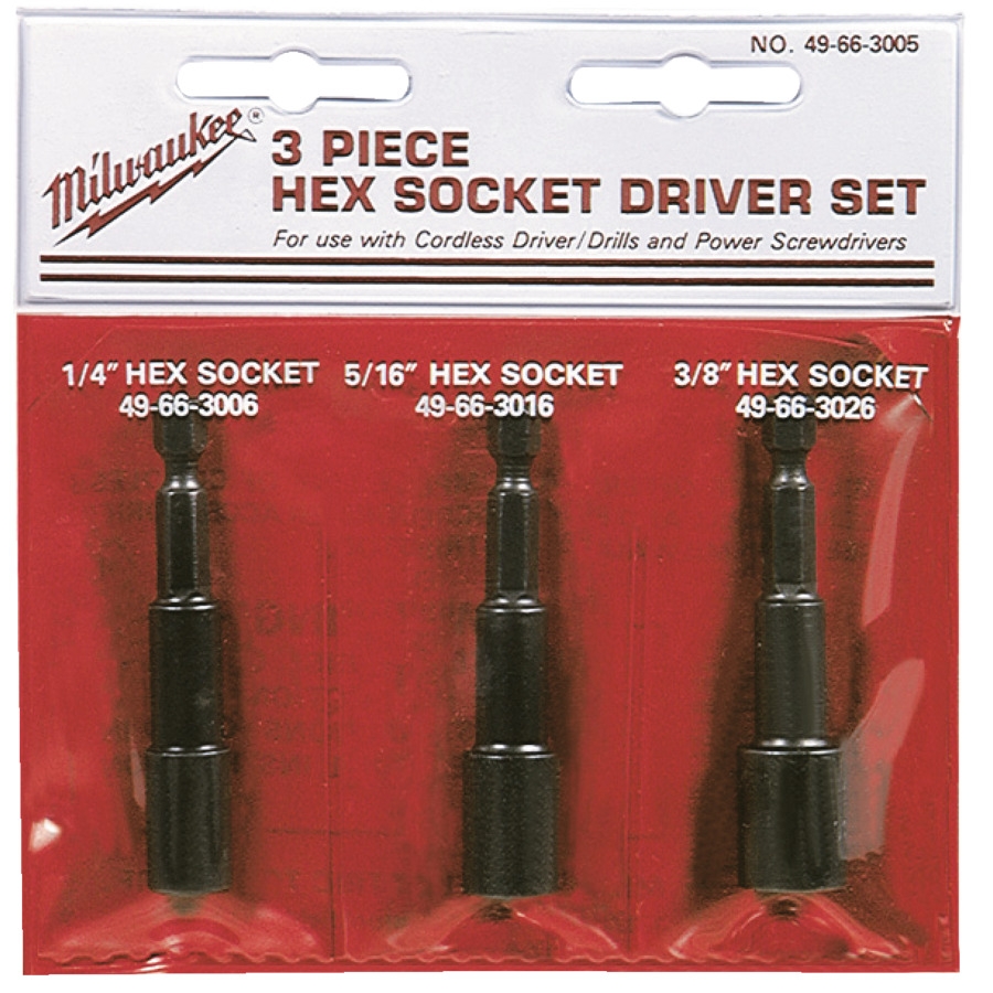 Milwaukee - BITSET INNENSECHSKANT (3TLG.) - 49663004