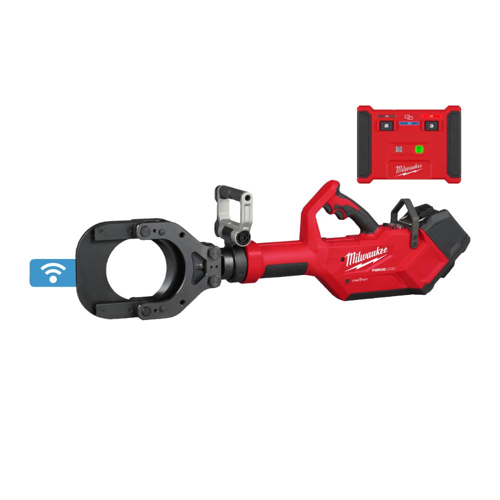 Milwaukee M18 FORCE LOGIC Hydraulischer Akku-Sicherheits-Kabelschneider 125 mm M18HSFC125R-802C