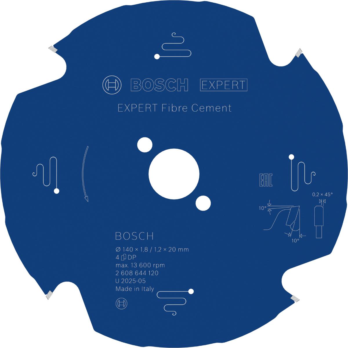 Bosch Kreissägeblatt Expert for Fibre Cement