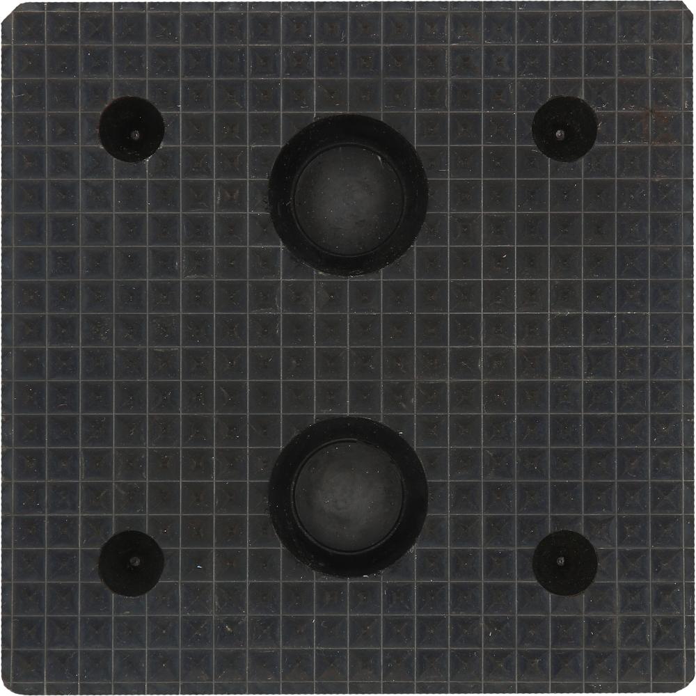 KS Tools Gummiauflage 20 für Hebebühnen, 150 x 150 x 50 mm