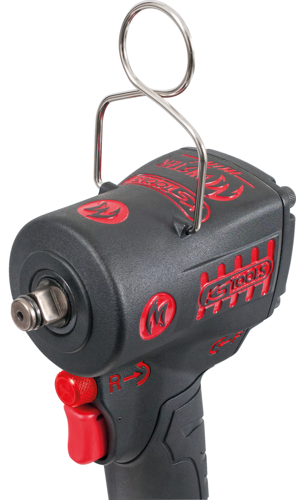 KS Tools 3/8" miniMONSTER Hochleistungs-Druckluft-Schlagschrauber 1.390 Nm