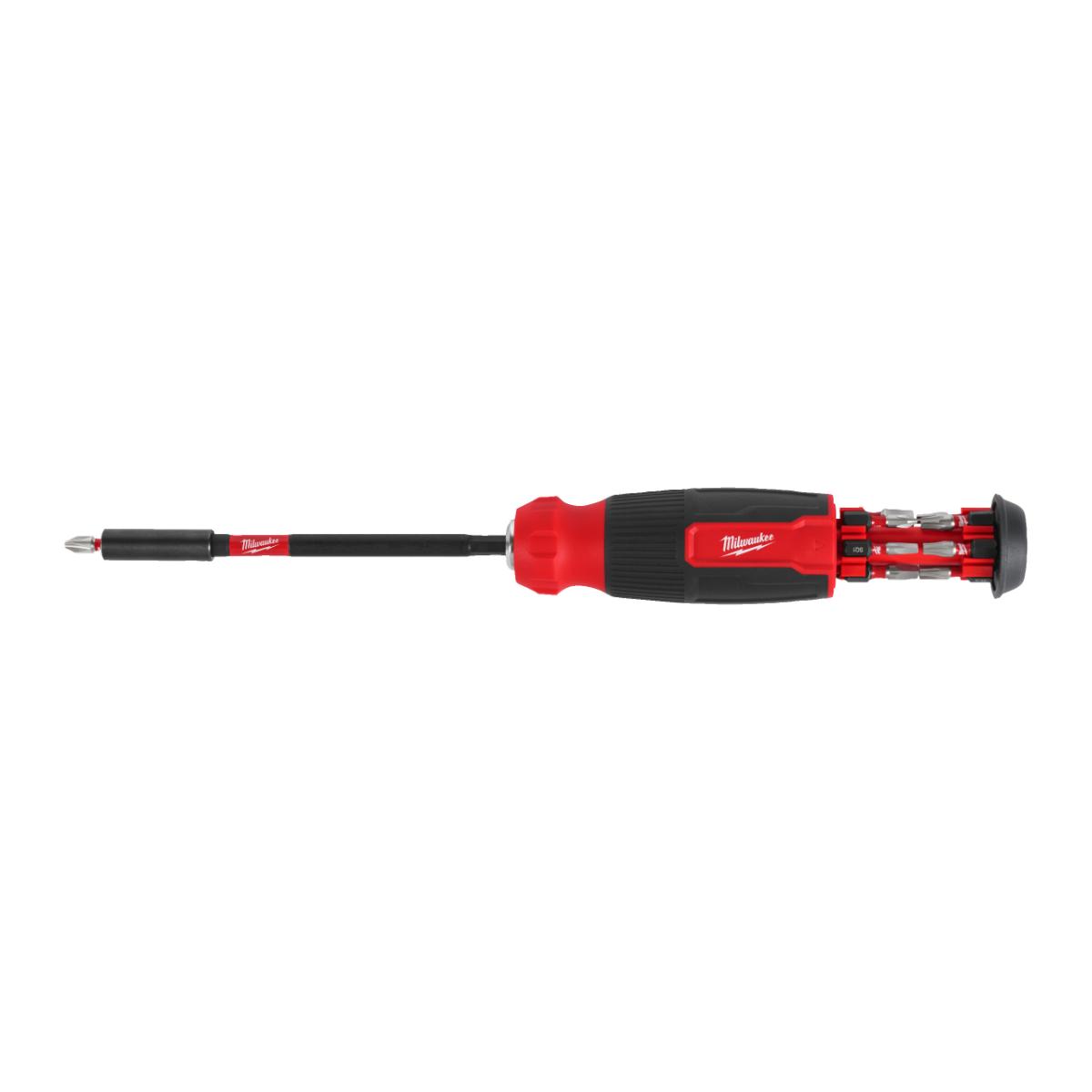 Milwaukee Shockwave Multi-Bit Schraubendreher 14 in 1 inklusiv 13 Bits PH/PZ/TX/SL/HEX