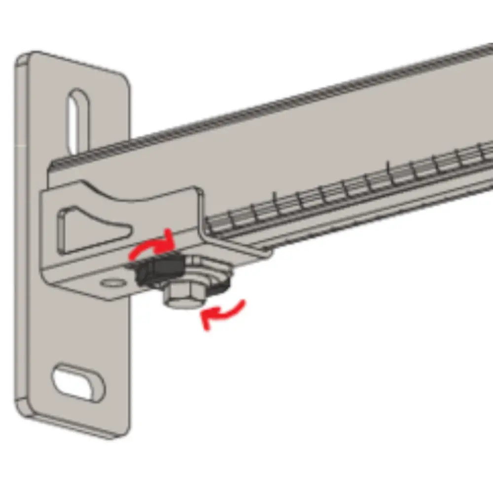 Fischer Sattelflansch SF Clix 31 vormontiert