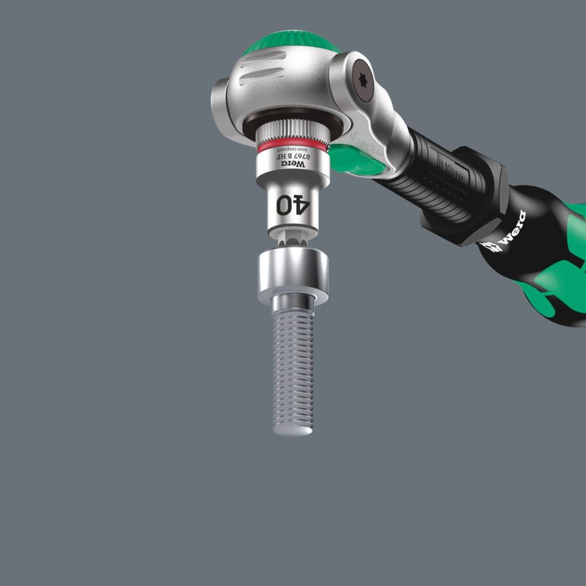 Wera 8767 B HF TORX Zyklop Bitnuss mit 3/8"-Antrieb, mit Haltefunktion