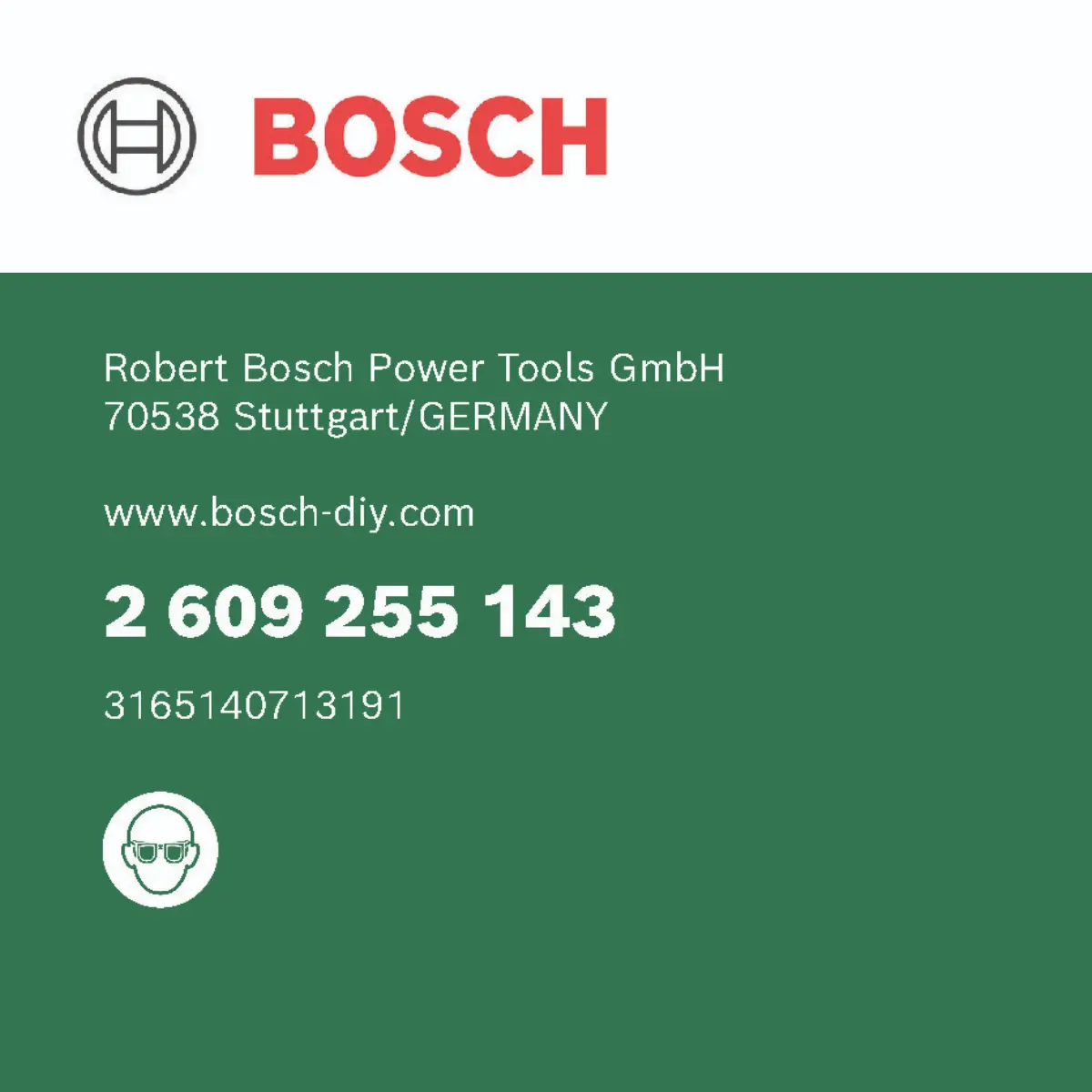 Bosch Metallspiralbohrer-HSS- R, DIN 338 mit 1/4"-Sechskantschaft D= 6,0 mm, L= 105 mm