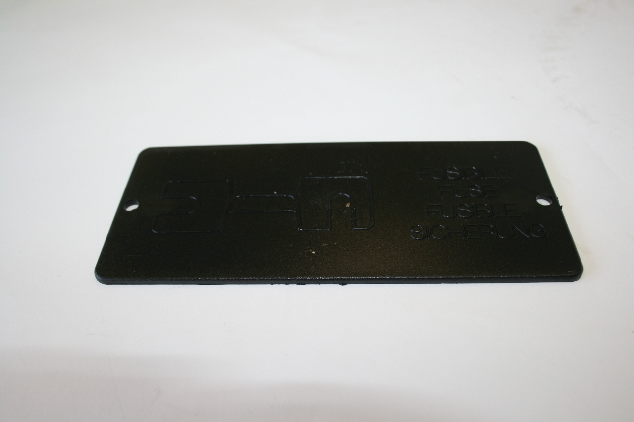 ELMAG PVC-Sicherungsabdeckung 60x140mm