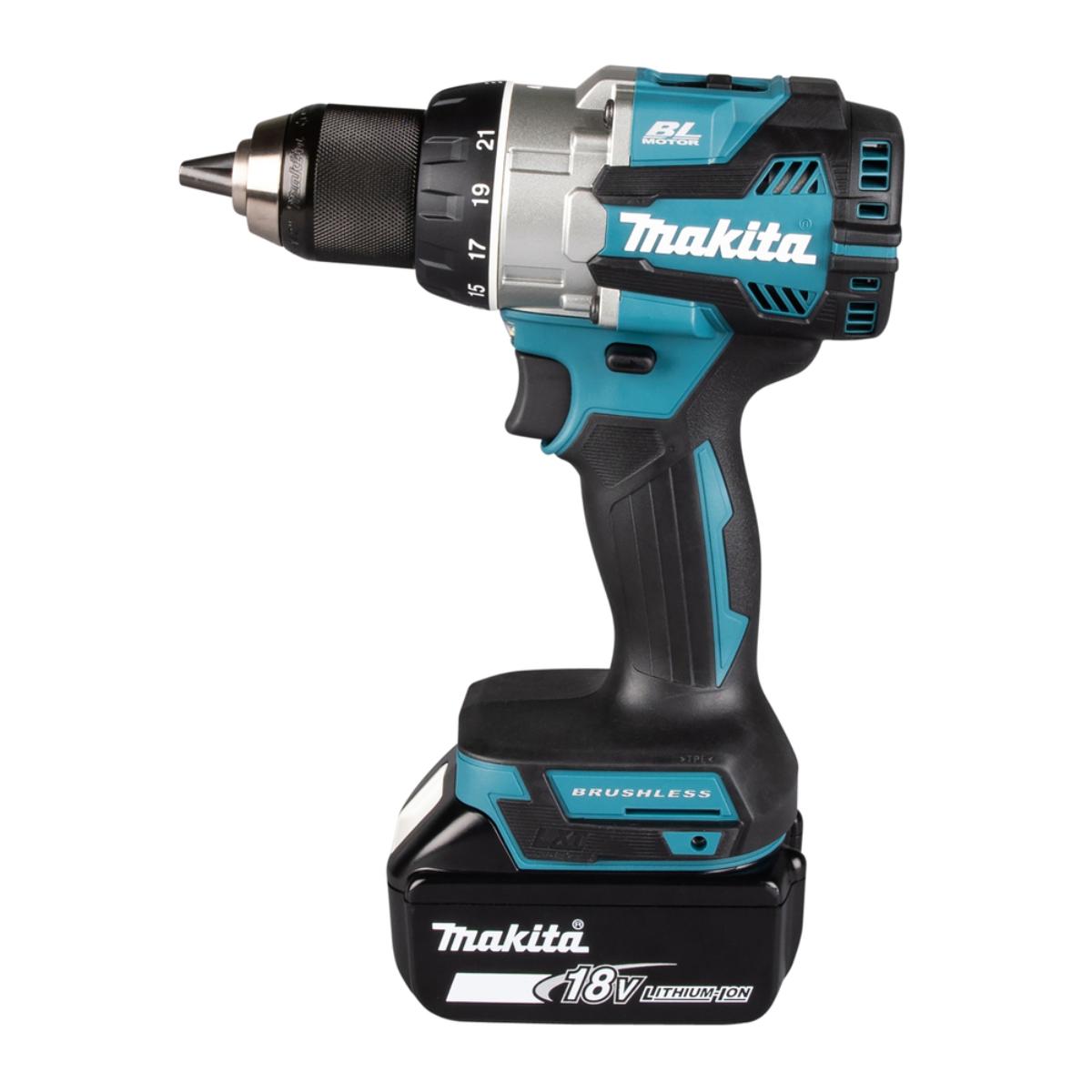 Makita Akku-Bohrschrauber LXT 18V - max. 110 Nm - 0-1.800 U/min - DDF489RTJ
