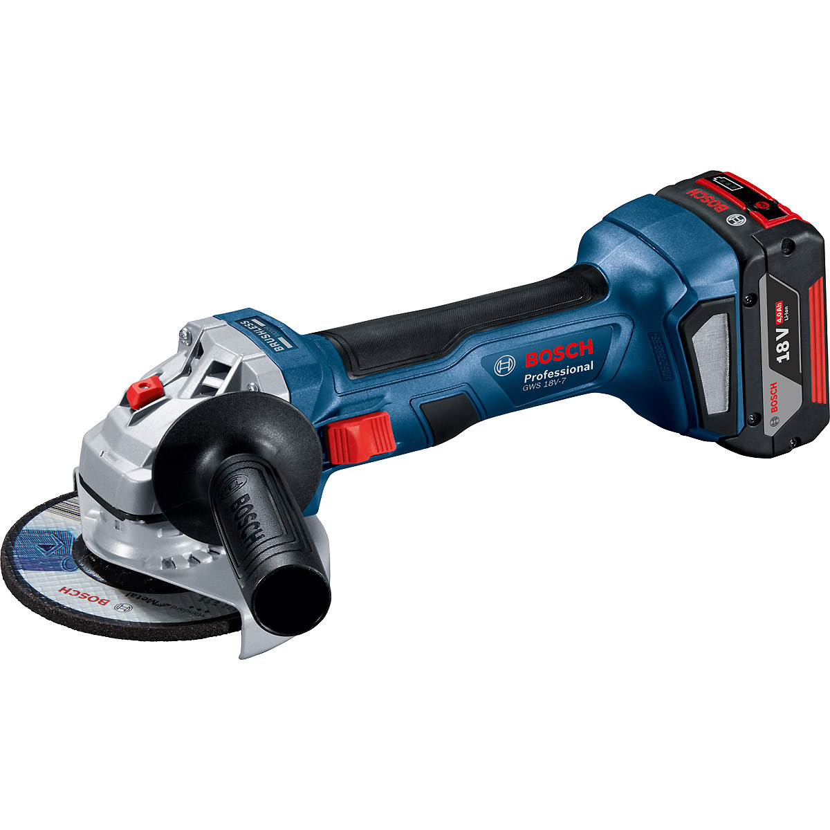 Bosch Akku-Winkelschleifer GWS 18V-7
