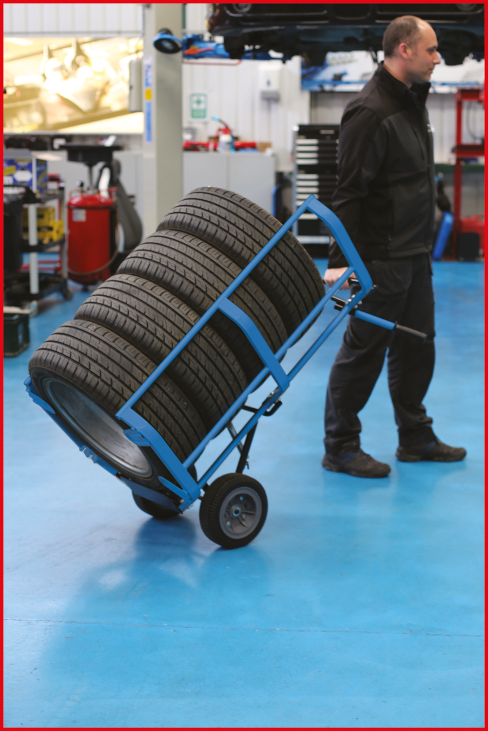 KS Tools Räder-und Fasswagen, 280kg