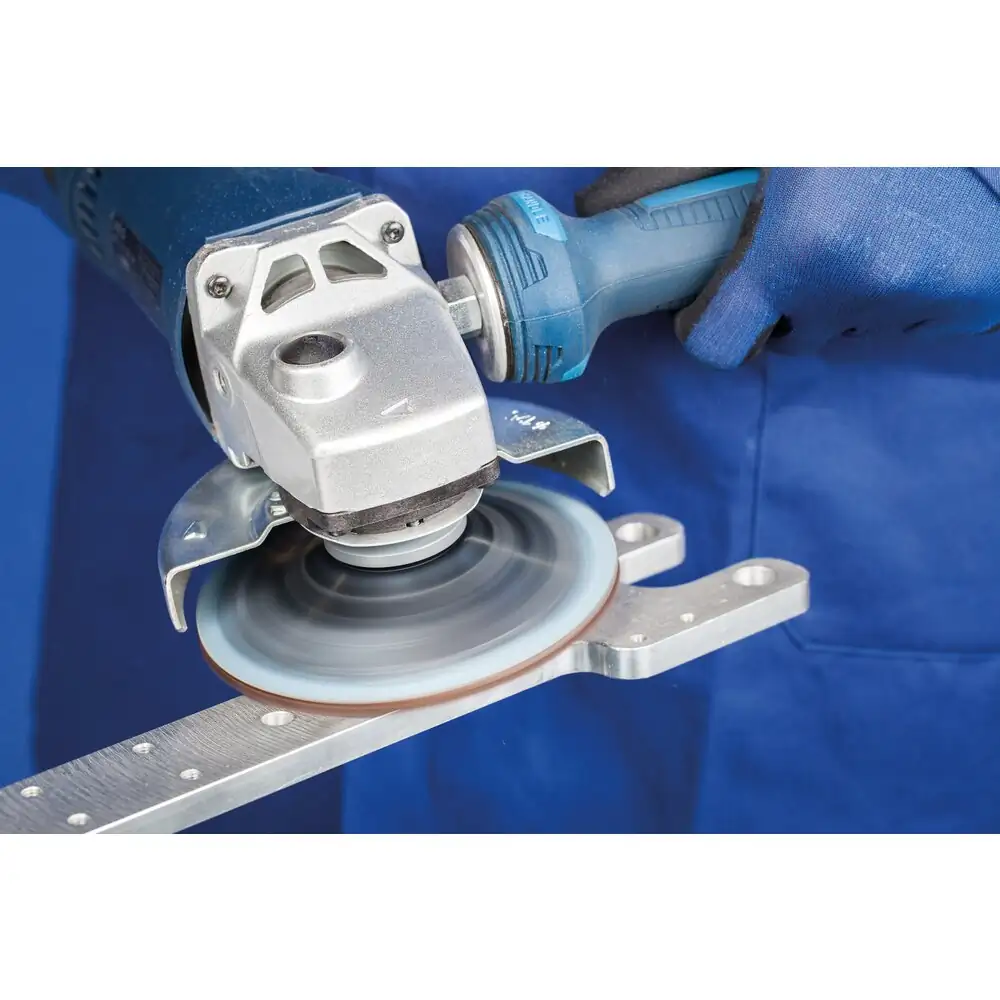 PFERD TOOLS COMBICLICK-Vliesronden-Set 125mm mit CC-H-GT-Stützteller