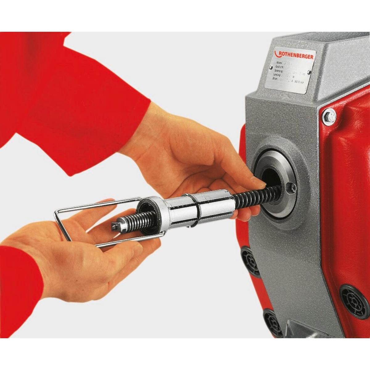 ROTHENBERGER Elektrische Rohrreinigungsmaschine R750, 230V mit Führungsschlauch