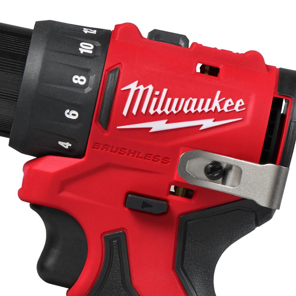 Milwaukee M12 Bürstenloser Akku-Bohrschrauber M12BLDDRC-202C