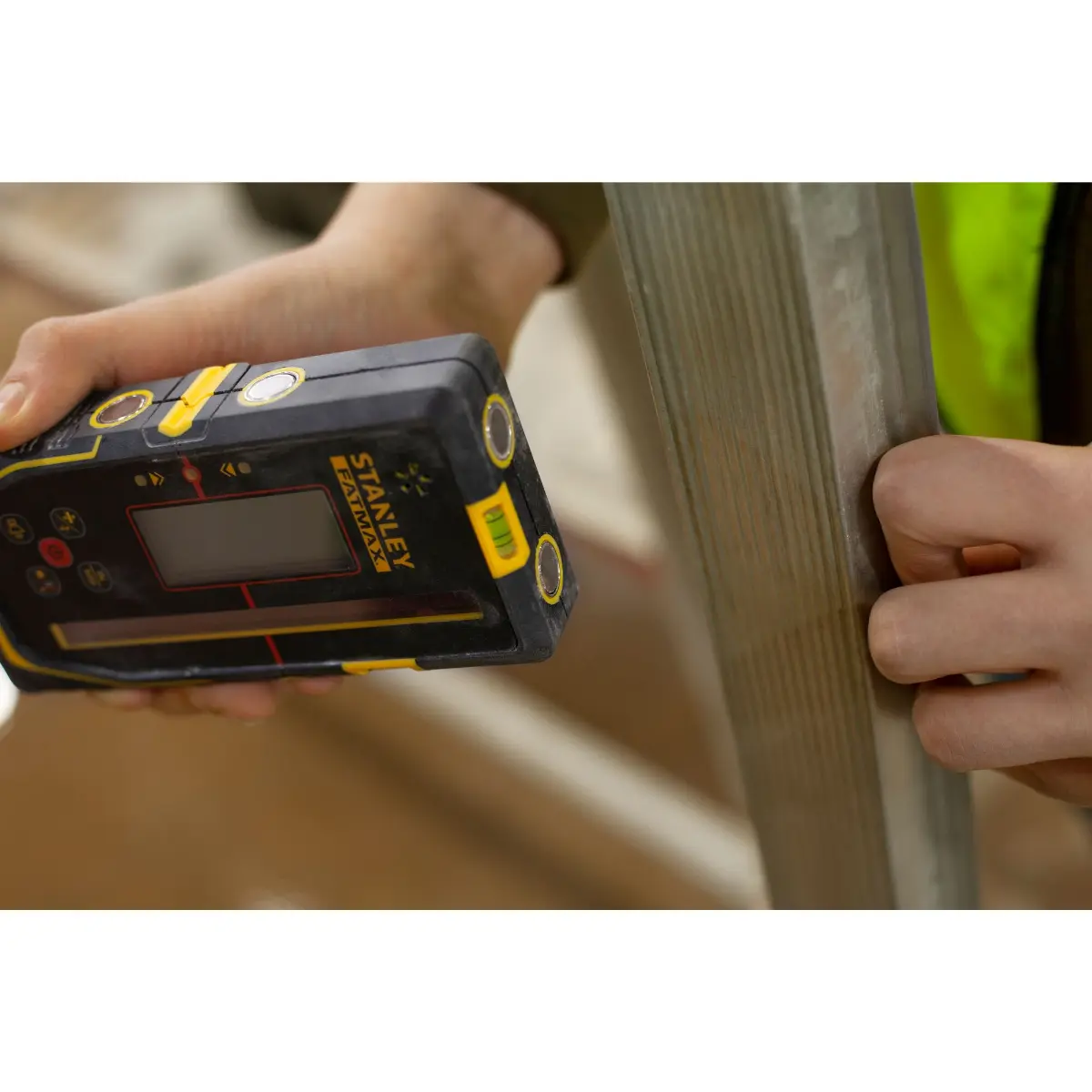 STANLEY FATMAX Digitaler Empfänger für rote Rotationslaser