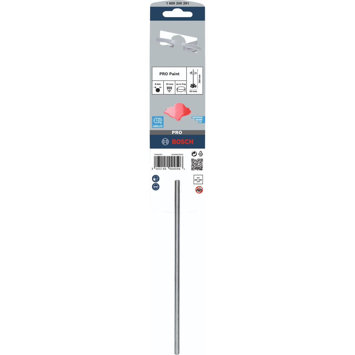 Bosch PRO Farbquirl, 60 mm, 350 mm, 1-5 kg