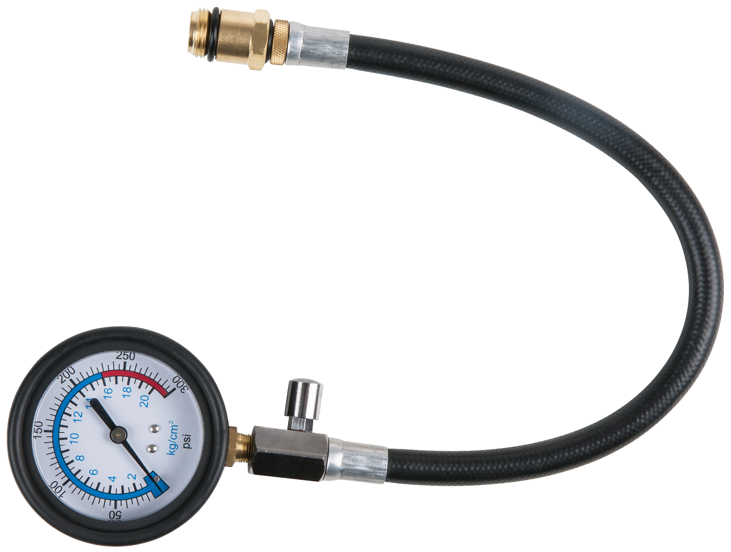 KS Tools Kompressionsmanometer 0-20 bar