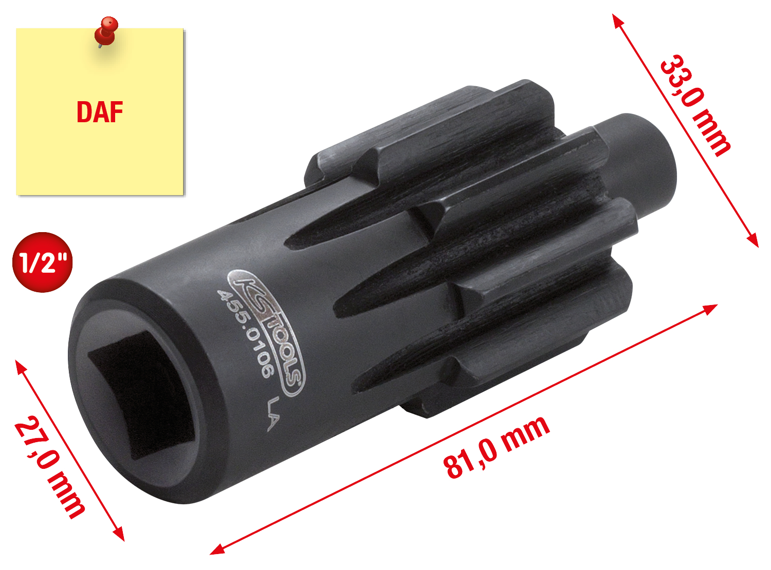 KS Tools Motor-Durchdrehvorrichtung für DAFNeu