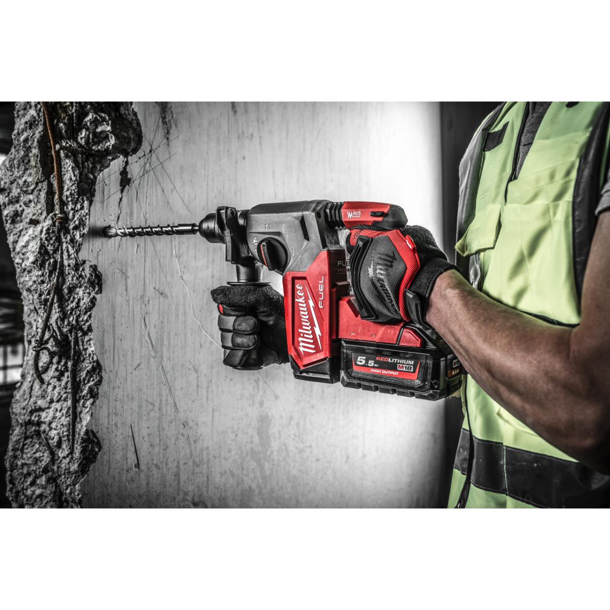 Milwaukee Akku-Kombihammer SDS-Plus M18 FHX-0X