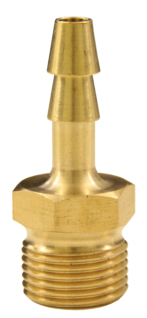 ELMAG Schlauchtülle mit Außengewinde AG 1/4, 9 mm, Messing