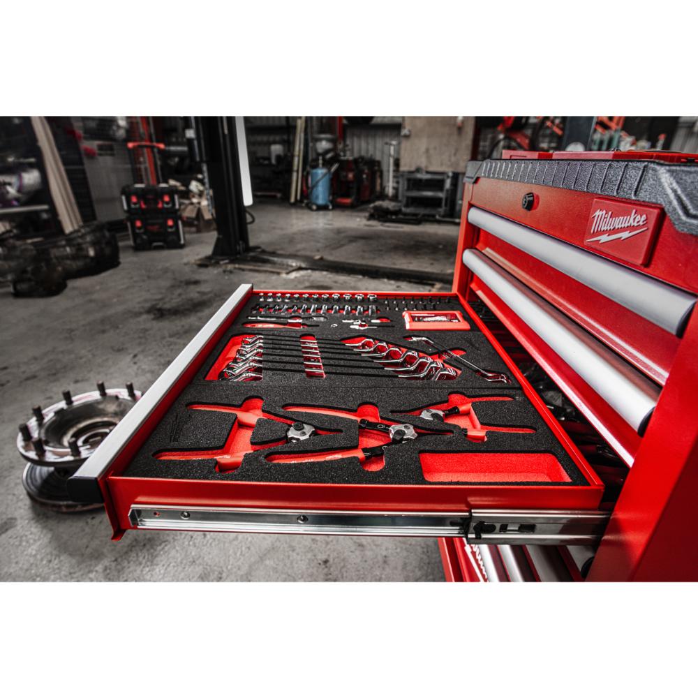 Milwaukee TOOLGUARD Werkstattwagen 69 cm / 27 Zoll mit 7 Schubladen